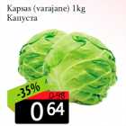 Allahindlus - Kapsas (varajane) 1kg
