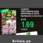 COMPO
VÄETISEPULGAD
ORHIDEELE 20TK