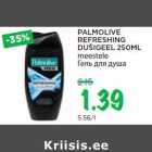 PALMOLIVE
REFRESHING
DUŠIGEEL 250ML
meestele