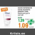 Allahindlus - DOVE INTENSIVE
KÄTE-KÜÜNTEKREEM
75ML