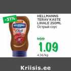 HELLMANNS
TERAV KASTE
LIHALE 250ML