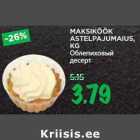 MAKSIKÖÖK
ASTELPAJUMAIUS,
KG