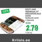 EESTI AND
SEENESALAT
MÄDARÕIKAGA
500G