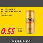 Allahindlus - HELE ÕLU PULS
EXTRA LAGER 
