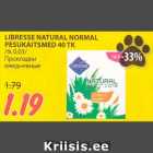 LIBRESSE NATURAL NORMAL
PESUKAITSMED 40 TK
