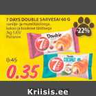 Allahindlus - 7 DAYS DOUBLE SARVESAI 60 G