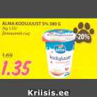 Allahindlus - ALMA KODUJUUST 5% 380 G