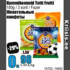 Allahindlus - Kummikommid Tutti Frutti
