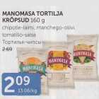 Allahindlus - MANOMASA TORTILJA KRÕPSUD 160 G