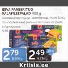 Allahindlus - ESVA PANEERITUD KALAFILEEPALAD 400 G