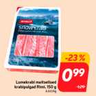 Магазин:Hüper Rimi, Rimi, Mini Rimi,Скидка:Крабовые палочки Rimi, 150 г