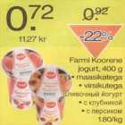 Allahindlus - Farmi Koorene jogurt