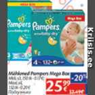 Mähkmed - Mähkmed Pampers Mega Box