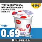 Allahindlus - Tere laktoosivaba hapukoor 20%, 300 g