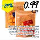 Rambyno sulatatud juustusnäkk 45% 100 g; Rambuno sulatatud juustusnäkk singiga 45%, 100 g