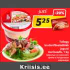Allahindlus - Tallegg
broilerifileešašlõkk
jogurti
marinaadis, 1 kg