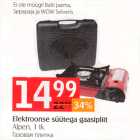 Elektroonse süütega gaasipliit