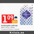 Allahindlus - Kondenspiim suhkruga
