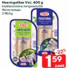 Allahindlus - Heeringafilee Vici, 400 g

