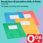 Ruuduline või jooneline vihik, X-Point

