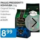 PAULIG PRESIDENTTI KOHVIUBA 1 kg