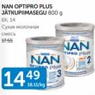 Allahindlus - NAN OPTIPRO PLUS JÄTKUPIIMASEGU 800 G