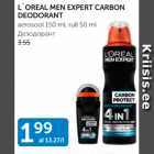 Allahindlus - L´OREAL MEN EXPERT CARBON DEODORANT