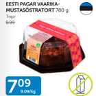EESTI PAGAR VAARIKAMUSTASÕSTRATORT 780 G
