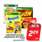 Магазин:Hüper Rimi, Rimi, Mini Rimi,Скидка:Выбор хлопьев для завтрака Nestlé,
425-450 г