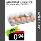 Kanamunad L-suurus 10tk
