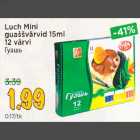 Allahindlus - Luch Mini guaššvärvid l5ml 12 värvi