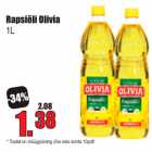 Магазин:Grossi,Скидка:Рапсовое масло Olivia 1 л