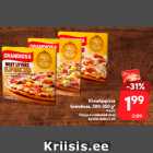 Магазин:Hüper Rimi,Скидка:Пицца из каменной печи