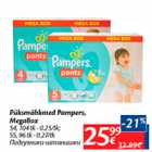 Mähkmed - Püksmähkmed Pampers, MegoBox