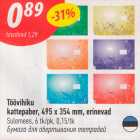 Töövihiku kattepaber, 495 x 354 mm, erinevad
