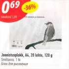 Allahindlus - Joonistusplokk, A4, 20 lehte, 120 g