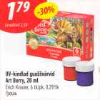 UV-kindlad guaššvärvid Art Berry, 20 ml