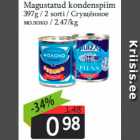 Magustatud kondenspiim
