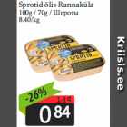 Sprotid õlis Rannaküla
