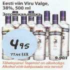 Alkohol - Eesti viin Viru Valge
