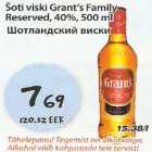Allahindlus - Šoti viski Grant`s Family Reserved