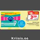 Allahindlus - Libresse Long
pesukaitsmed, 3 x 26 tk**