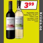 Argentiina vein
Santa Ana, 75 cl***