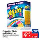 Allahindlus - Pesupulber Clovin Multi Color, 5 kg