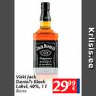 Allahindlus - Viski Jack Daniel`s Black Label