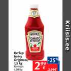 Allahindlus - Ketšup Heinz Originaal, 1,5 kg