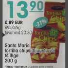 Santa Maria tortilla chipsid juustu või tšilliga