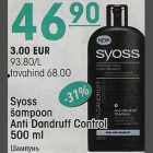 Allahindlus - Syoss šampoon Anti Dandruff Control
