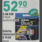 Gillette raseerijad Blue3