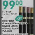 Max Factor ripsmetušš Masterpiece Beyond Length